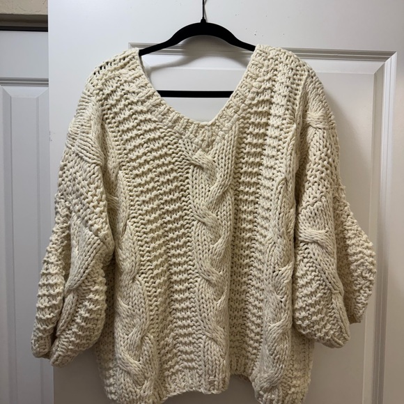 Oversized Knit Sweater - Picture 2 of 2